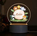 SNAPTRAP LED Name Light for Kids - Jungle Friends