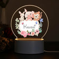 SNAPTRAP LED Name Light for Kids - Forest Cuties