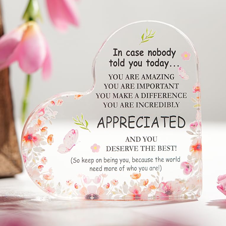 SNAPTRAP Engraved Message Acrylic Block - Appreciation 3 4X4