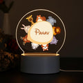 SNAPTRAP LED Name Light for Kids - Animal Circle