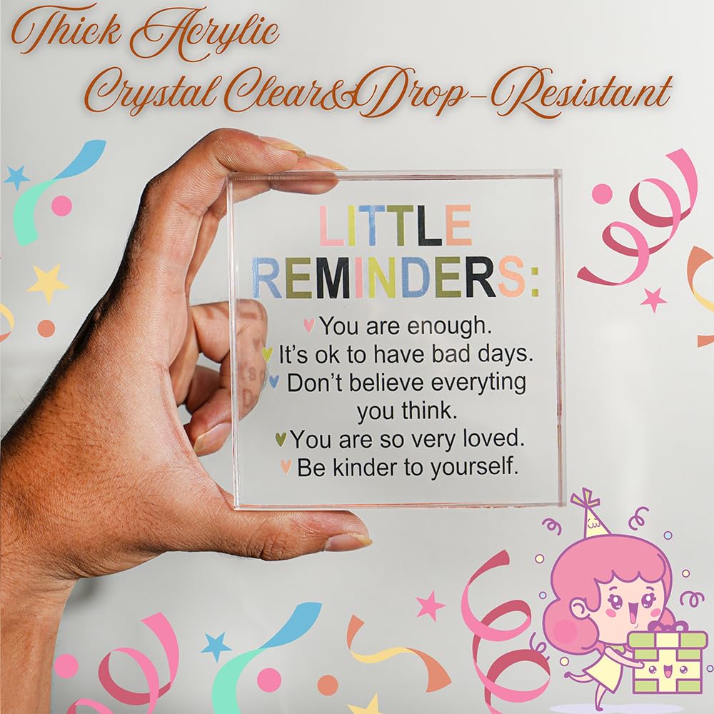 SNAPTRAP Engraved Message Acrylic Block - Appreciation 2 4X4
