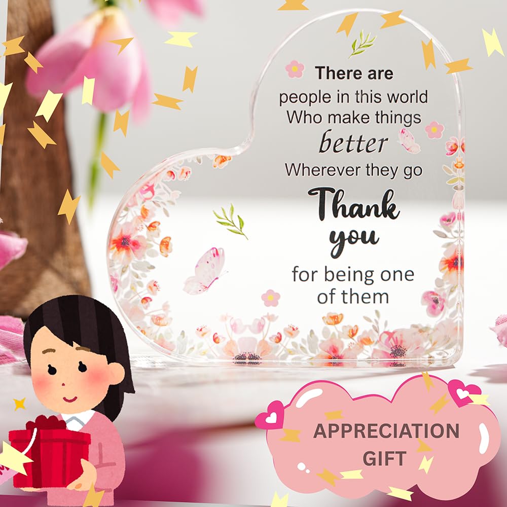 SNAPTRAP Engraved Message Acrylic Block - Thank You2 4X4