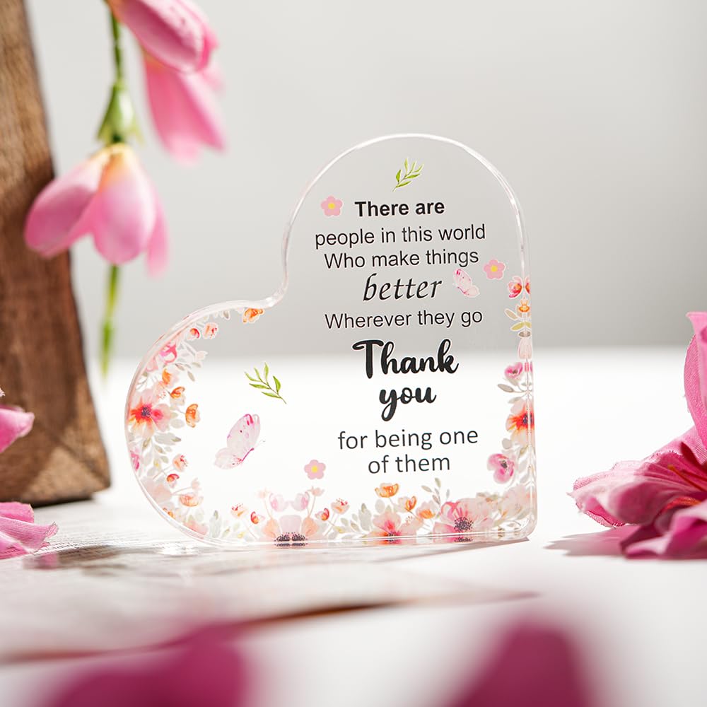 SNAPTRAP Engraved Message Acrylic Block - Thank You2 4X4