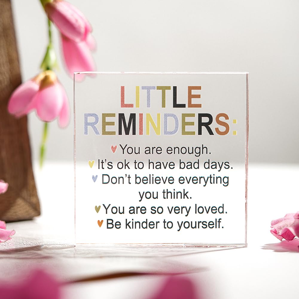 SNAPTRAP Engraved Message Acrylic Block - Appreciation 2 4X4