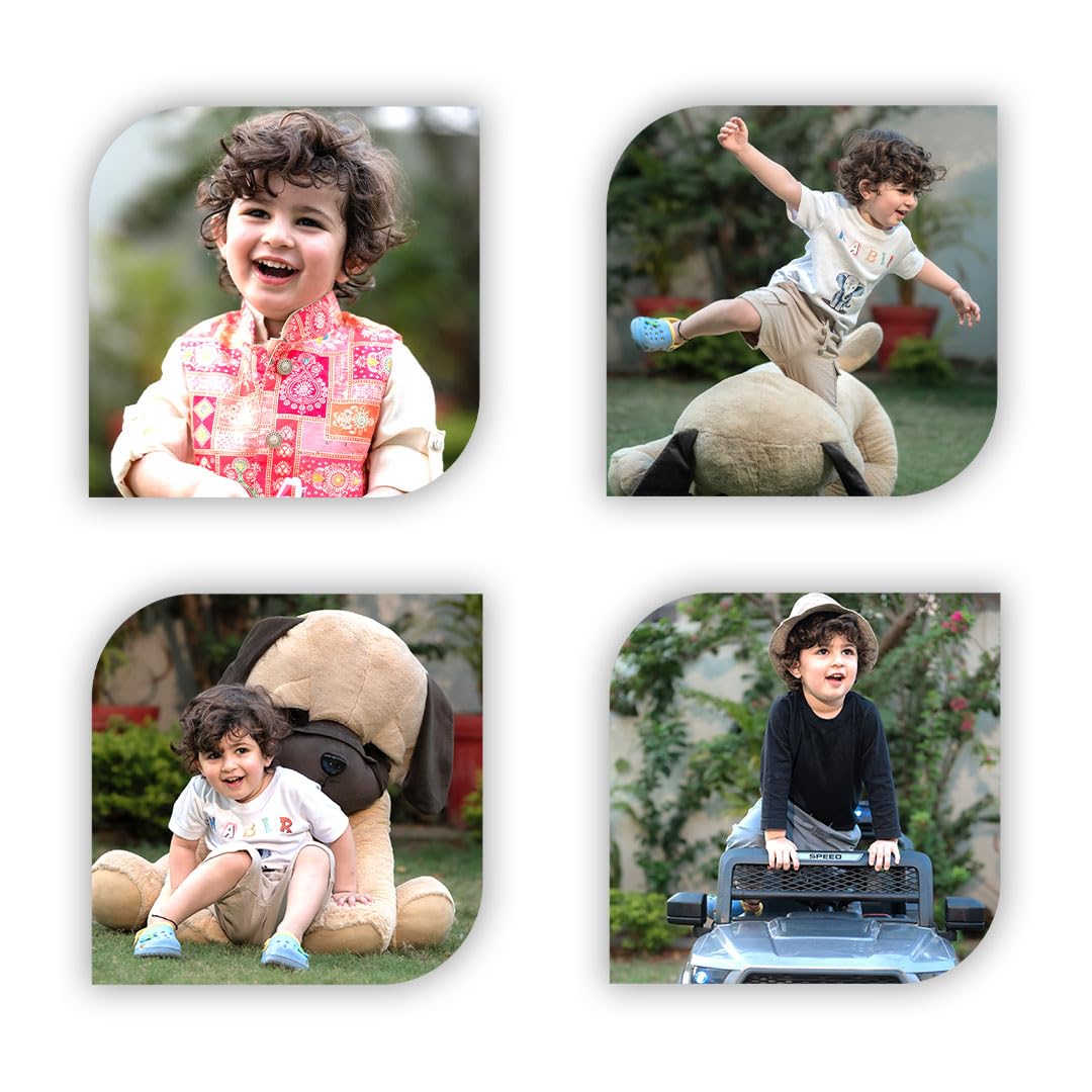 SNAPTRAP Personalized Acrylic Photo Fridge Magnets - Leaf Pack of 12