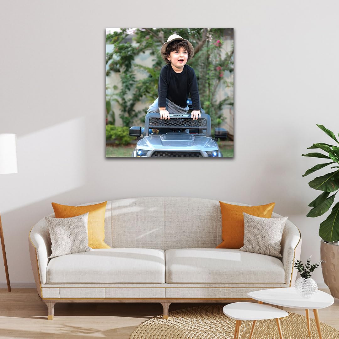 SNAPTRAP Square acrylic photo frame, 12 x 12 in